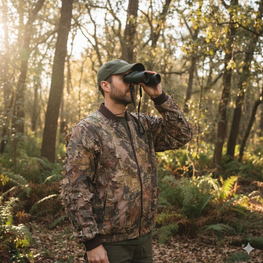 Cabela's Men's Camouflage 3D Leaf Bomber Jacket
